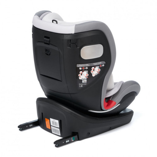 Scaun auto ISOFIX U-Grow, Rotativ, 0-36 kg, Gri - Img 7