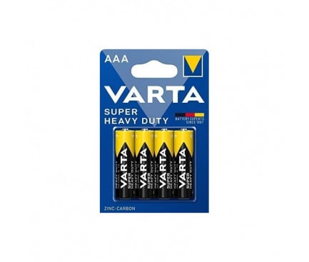 Set 4 baterii tip AAA LR3 Varta, Zinc-Carbon - Img 2