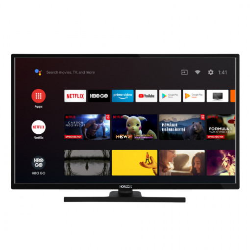 Televizor HORIZON 32HL7390F/B, 80 cm, Smart Android, Full HD, LED, Clasa F