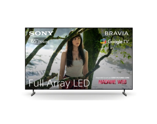 Televizor Sony BRAVIA LED 65X85L, 164 cm, Smart Google TV, 4K Ultra HD, 100Hz, Clasa F (Model 2023)