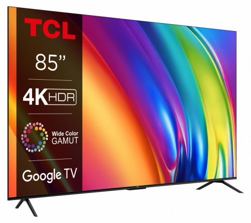 Televizor TCL LED 85P745, 214 cm, Smart Google TV, 4K Ultra HD, Clasa G (Model 2023) - Img 8