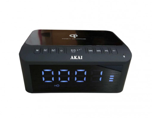 Akai radio cu ceas ACRB-1000 wireless ch - Img 2