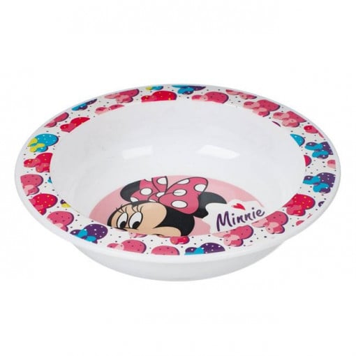 Bol din plastic Minnie Mouse, diametru 16 cm - Img 2