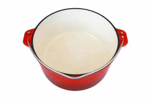Ceaun din fonta emailata, 41x19.5 cm, Capacitate 16 L, Cooking by Heinner - Img 2
