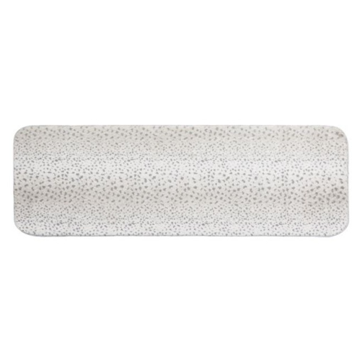 Covoras decorativ pentru hol, baza anti derapanta, dimensiune 150 x 50 cm, model Dots - Img 1