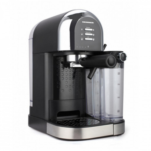 Espressor manual Heinner Coffee Dreamer HEM-DL1470BK, 1230-1470W, 20bar, , dispozitiv spumare lapte - Img 1