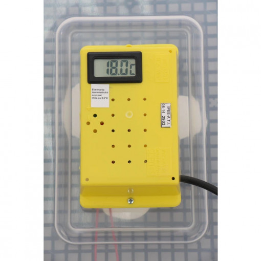 Incubator electric pentru oua, Cleo 5X2 DT, cu 2 dispozitive intoarcere, termometru - Img 6