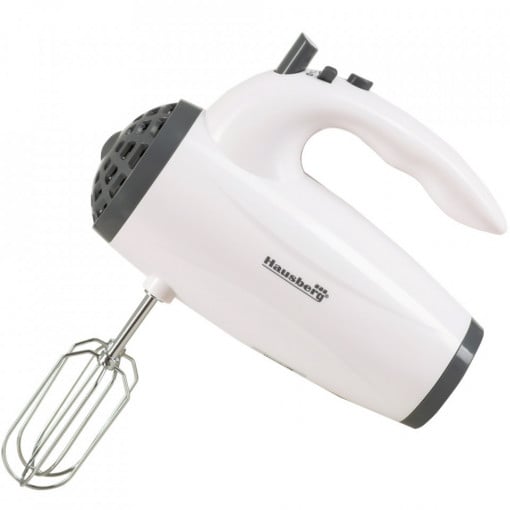 Mixer de mana Hausberg HB-4119, 300 W, 5 viteze, Functie Turbo, accesorii incluse, Multicolor - Img 3