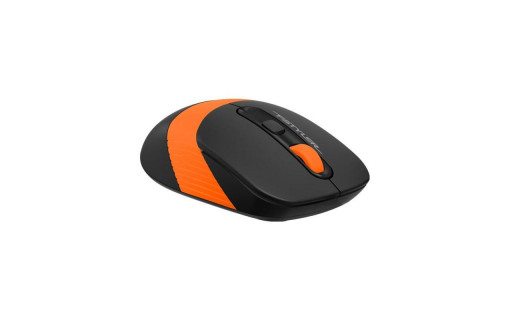 Mouse optic A4tech FG10 Fstyler, Wireless, Negru/Portocaliu - Img 2