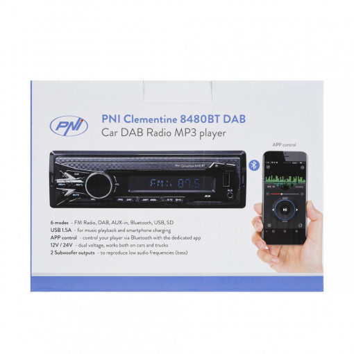 PNI DAB RDS MP3 PLAYER AUTO 8480BT - Img 8