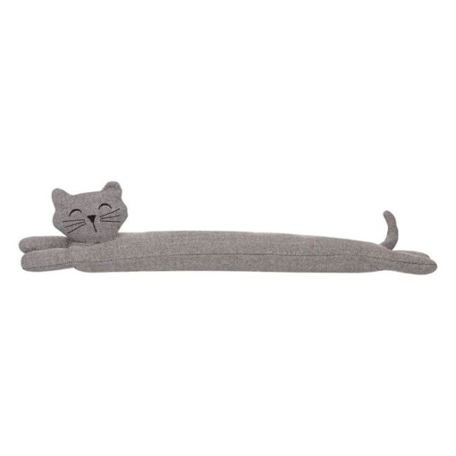 Protectie anti curent in forma de pisica, dimensiune 80 x 10 cm, Gri