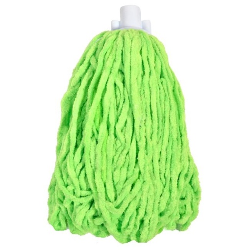 Rezerva mop din microfibre, foarte absorbant, Verde