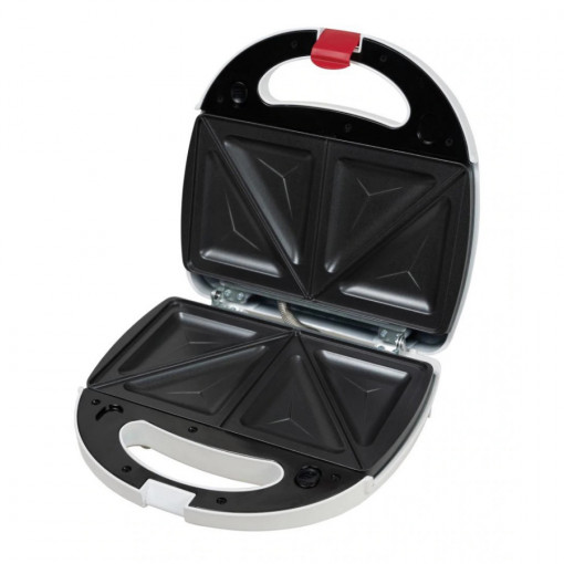 Sandwich maker, Heinner SM-2K750WH, 750W, indicator luminos, Alb - Img 3