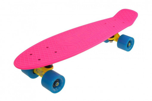 Skateboard tip cruiser Penny SLV Neon 22 inch roz/albastru