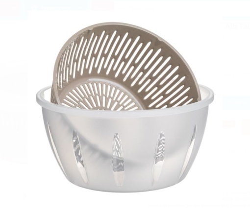 Uscator din plastic pentru salate, dimensiune 25x14.5 cm, capacitate 4.5 l - Img 3