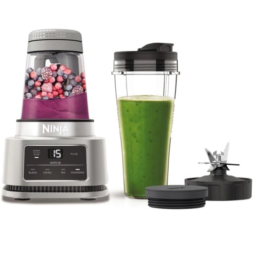 Blender 2 in 1 Ninja CB100EU, 1100W, 400ml Power Nutri Bowl &amp; 700ml Power Nutri Cup - Img 4