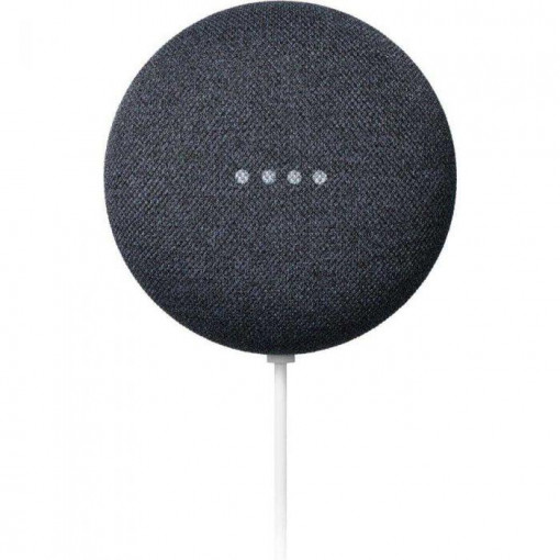 Boxa inteligenta Google Nest Mini Smart Home, Generatia 2, Negru