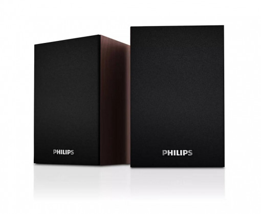 Boxe PC Philips SPA20, USB, negru - Img 2