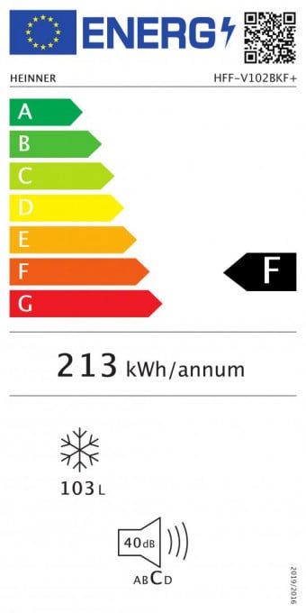 CONGELATOR HEINNER HFF-V102BKF+ - Img 3