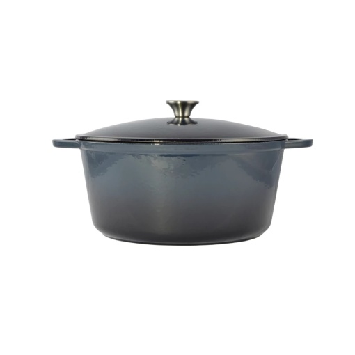 Cratita din fonta emailata cu capac, 34×15 cm, 10 L - Img 2