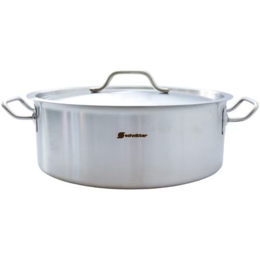 Cratita profesionala din inox cu capac Schmitter, 32x12 cm, 10 L - Img 3