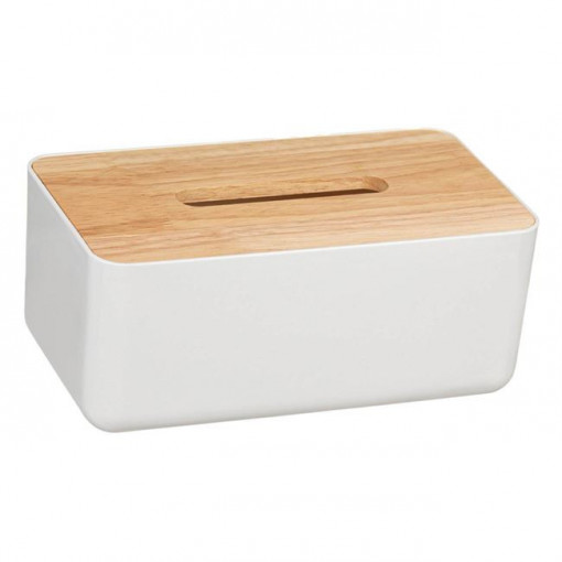 Cutie pentru servetele cu capac din lemn, 23x13x10 cm - Img 2