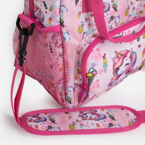 Geanta izoterma cu unicorni, capacitate 9l, dimensiune 21x14x27 cm - Img 4