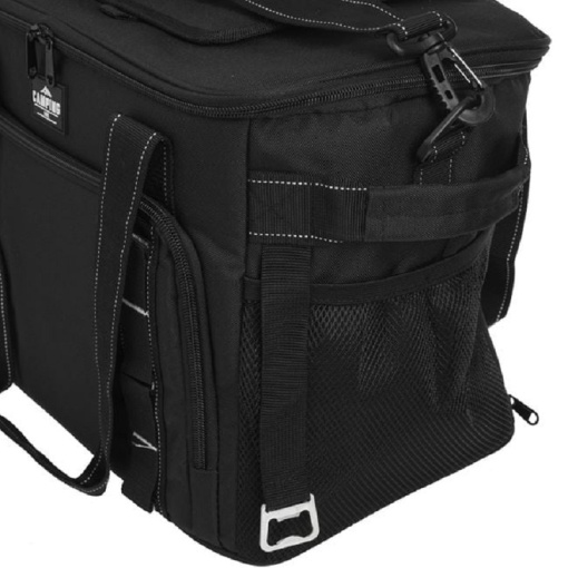Geanta izoterma neagra, dimensiune 33x23x28 cm, capacitate 21 l - Img 4