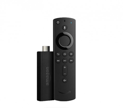 Media Player Amazon Fire TV Stick 4K 2021 (3rd Gen), Quad-Core, Wi-Fi, Bluetooth, Dolby Atmos, Negru - Img 1