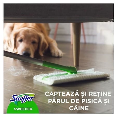 Mop Uscat/Umed Swiffer, 8 Rezerve lavete uscate + 3 Rezerve lavete umede - Img 7