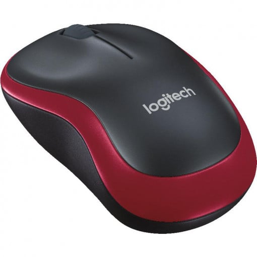 Mouse Logitech M185 WS 1000 DPI, rosu - Img 4