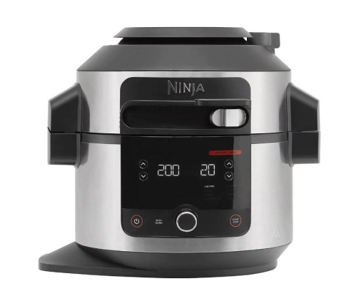 Multicooker 11 in 1 Ninja OL550EU, 1460W, 6l, 11 programe, Negru/Argintiu