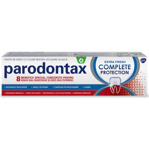 Pasta de dinti parodontax Complete Protection Extra Fresh, 75ml - Img 1