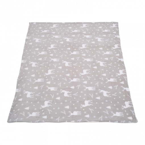 Patura fleece cu blanita, Heinner Home, 200 x 220 cm, HR-RENBLKT220 - Img 4