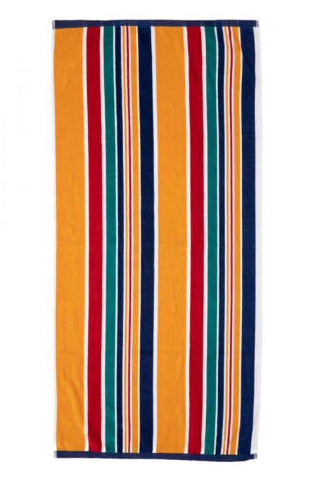 Prosop de plaja Heinner STRIPE-NAVY, 70x140 cm - Img 2