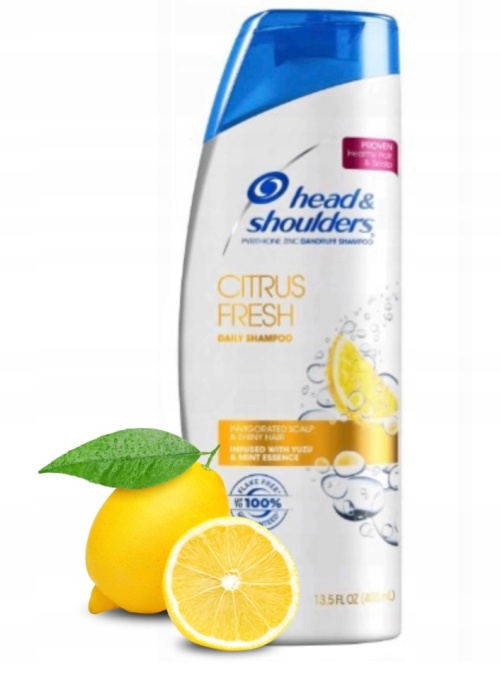 Sampon anti-matreata Head & Shoulders Citrus Fresh pentru par gras, 500 ml