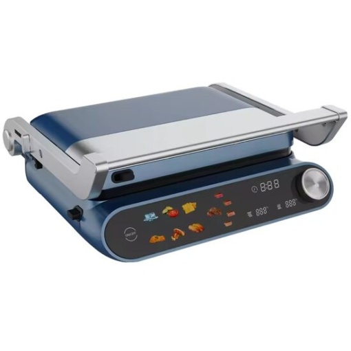 Sandwich maker 2 in 1, putere 2200 W, placi pentru sandwich si grill, anti aderent, ecran tactil, 7 programe, Hausberg HB-635