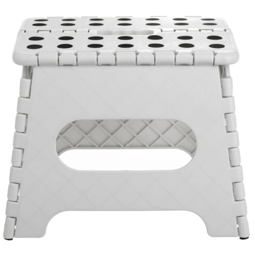 Scaunel pliabil pentru copii, dimensiune 25x22x19 cm, greutate maxima 100 kg, Gri - Img 2