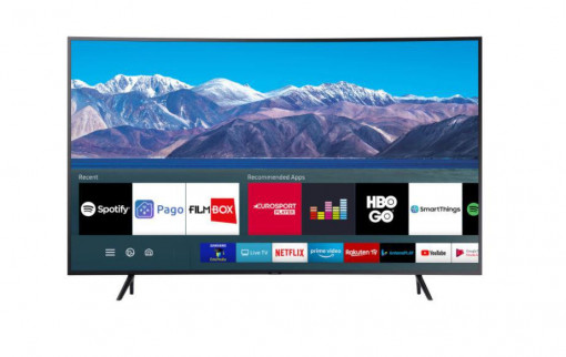 Televizor Samsung curbat 65TU8372, 163 cm, Smart, 4K Ultra HD LED, Clasa G - Img 1