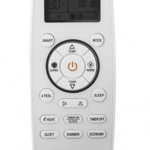 Aparat de aer conditionat Heinner 12000 BTU, Clasa A++, functie iFeel, HAC-HS12WH++, Alb - Img 5