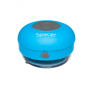 Boxa Portabila Spacer Ducky, 3W, Bluetooth, Microfon, Albastru - Img 1