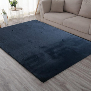 Covor shaggy soft blanita 160x230 Navy - Img 1