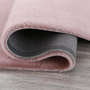 Covor shaggy soft blanita 70 x 140 cm, Roz pudra FRUG140-PK - Img 2