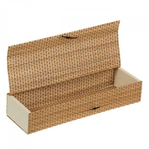 Cutie pentru depozitare din bambus, dimensiune 23x8x4.5 cm - Img 2