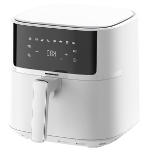 Friteuza cu aer cald HEINNER WhiteElinn HAF-B6WH17SQ, 1700 W, Capacitate cos 5.7 L