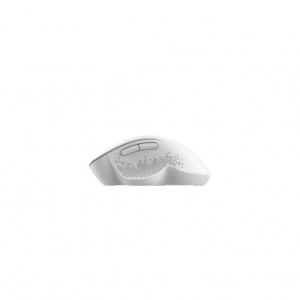 Mouse Serioux Glide 515, 1600 dpi, click silentios, ergonomic, alb - Img 2