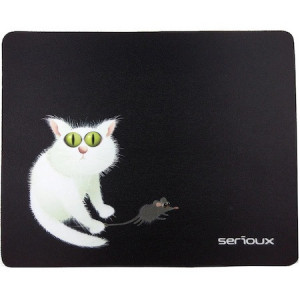 Mousepad Serioux , Cat , 250 x 200 x 3 mm - Img 2