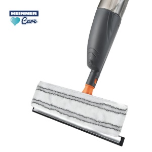 Rezerva mop pray Mega Clean pentru geamuri, dimensiune 31,5x9x0,5 cm, microfibra