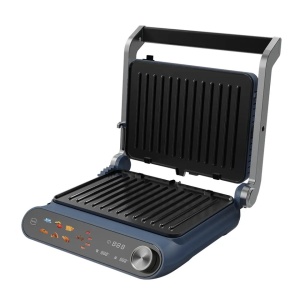 Sandwich maker 2 in 1, putere 2200 W, placi pentru sandwich si grill, anti aderent, ecran tactil, 7 programe, Hausberg HB-635 - Img 2