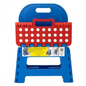 Scaunel pliabil pentru copii sau adulti, greutate maxima suportata 80 kg, 32x25x40 cm, multicolor - Img 4